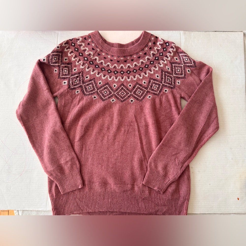 Sunice Stormpack Fair Isle Sweater – Women’s Large